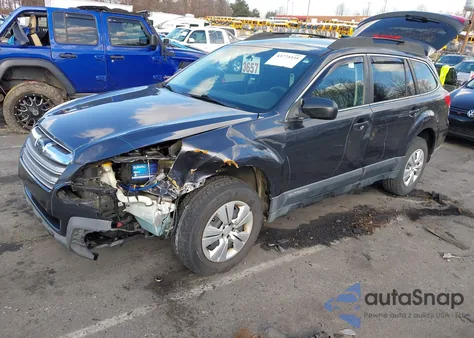 2013 Subaru Outback 2.5I from USA, damaged, VIN 4S4BRCAC6D1278387